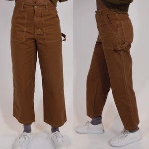 Wild Fable brown cropped cargo pants